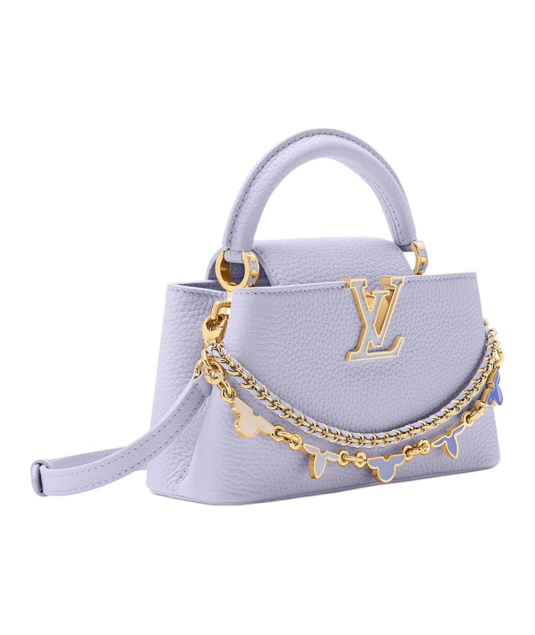 LOUIS VUITTON Фиолетовая сумка через плечо из канвы, фото 2