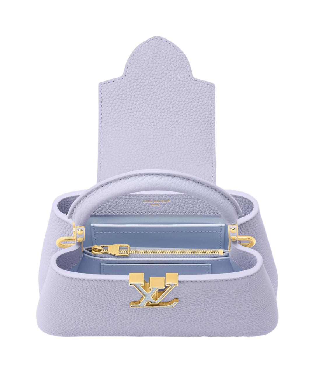 LOUIS VUITTON Фиолетовая сумка через плечо из канвы, фото 4