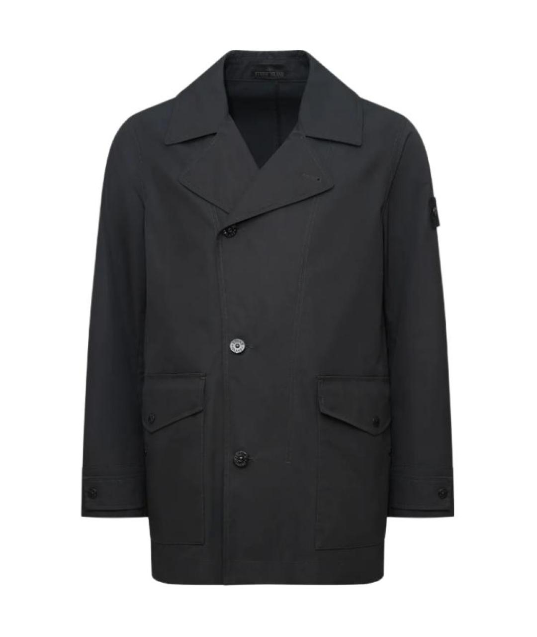 STONE ISLAND Черная куртка, фото 1