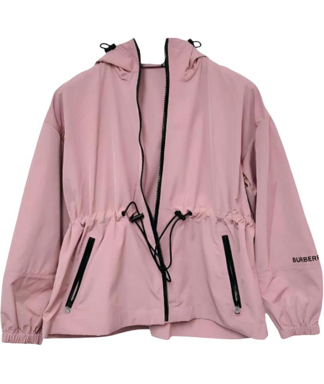 BURBERRY Розовая куртка, фото 1