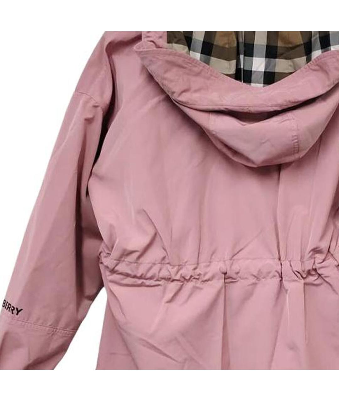 BURBERRY Розовая куртка, фото 3
