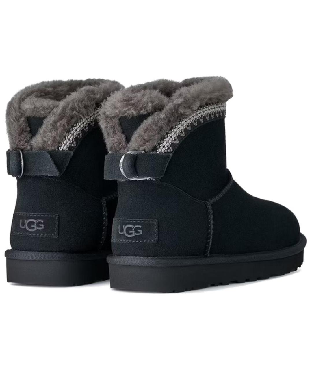 UGG Черные ботинки, фото 3