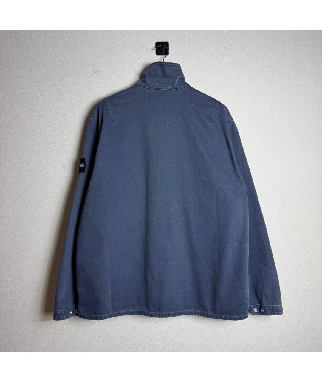 STONE ISLAND SHADOW PROJECT Синяя кэжуал рубашка, фото 2