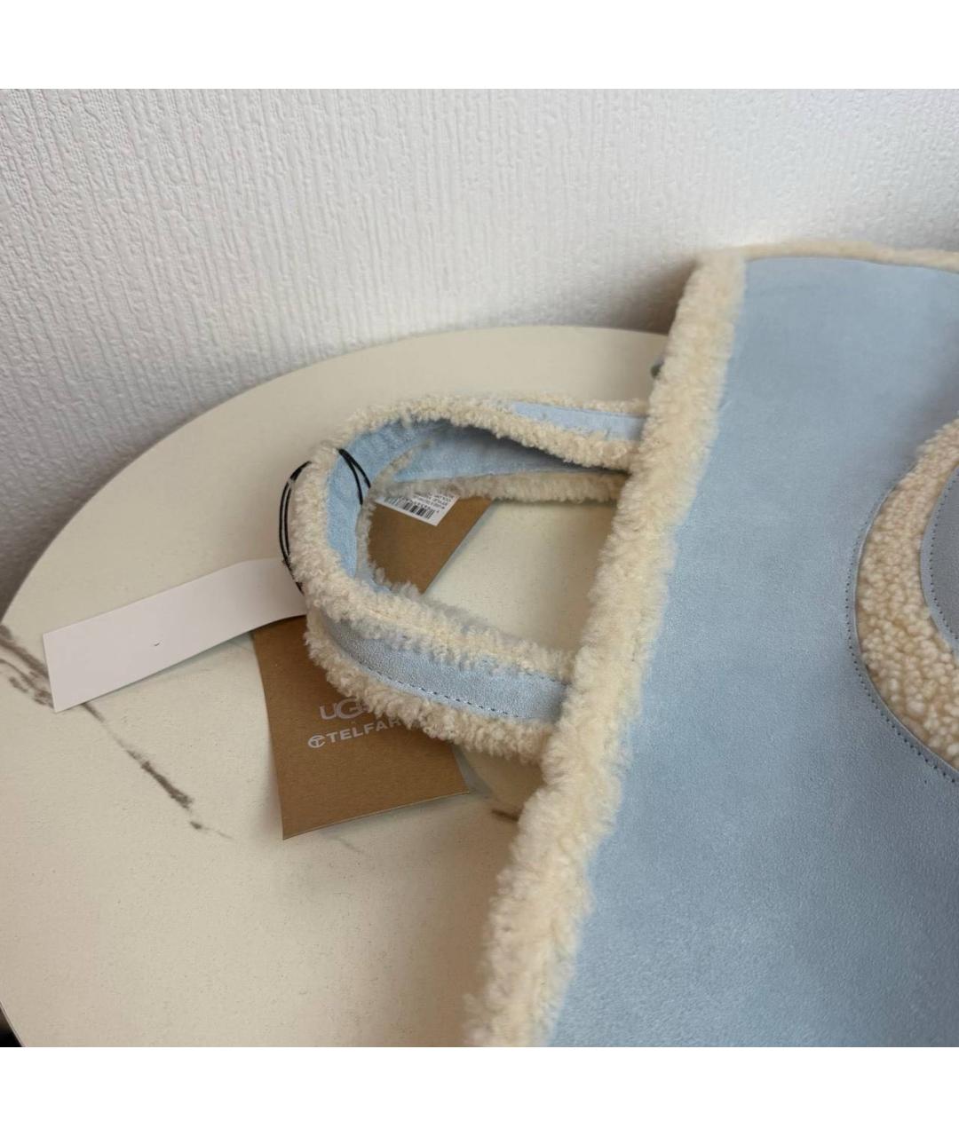 UGG Голубая сумка тоут, фото 3