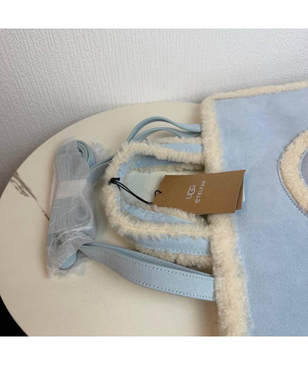 UGG Голубая сумка тоут, фото 3