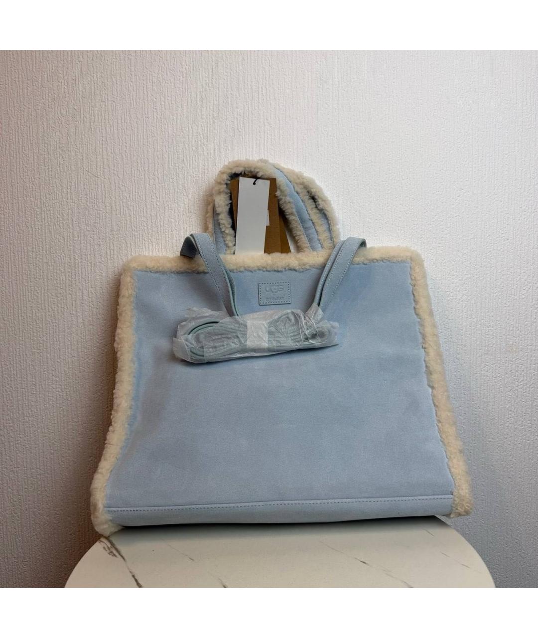 UGG Голубая сумка тоут, фото 2