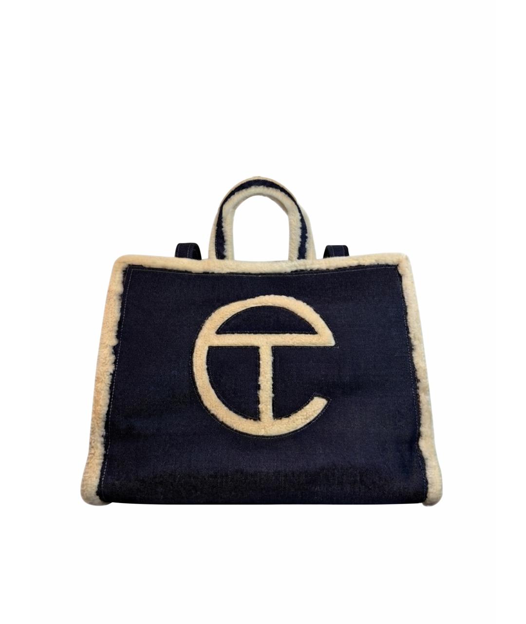 UGG Темно-синяя сумка тоут, фото 1