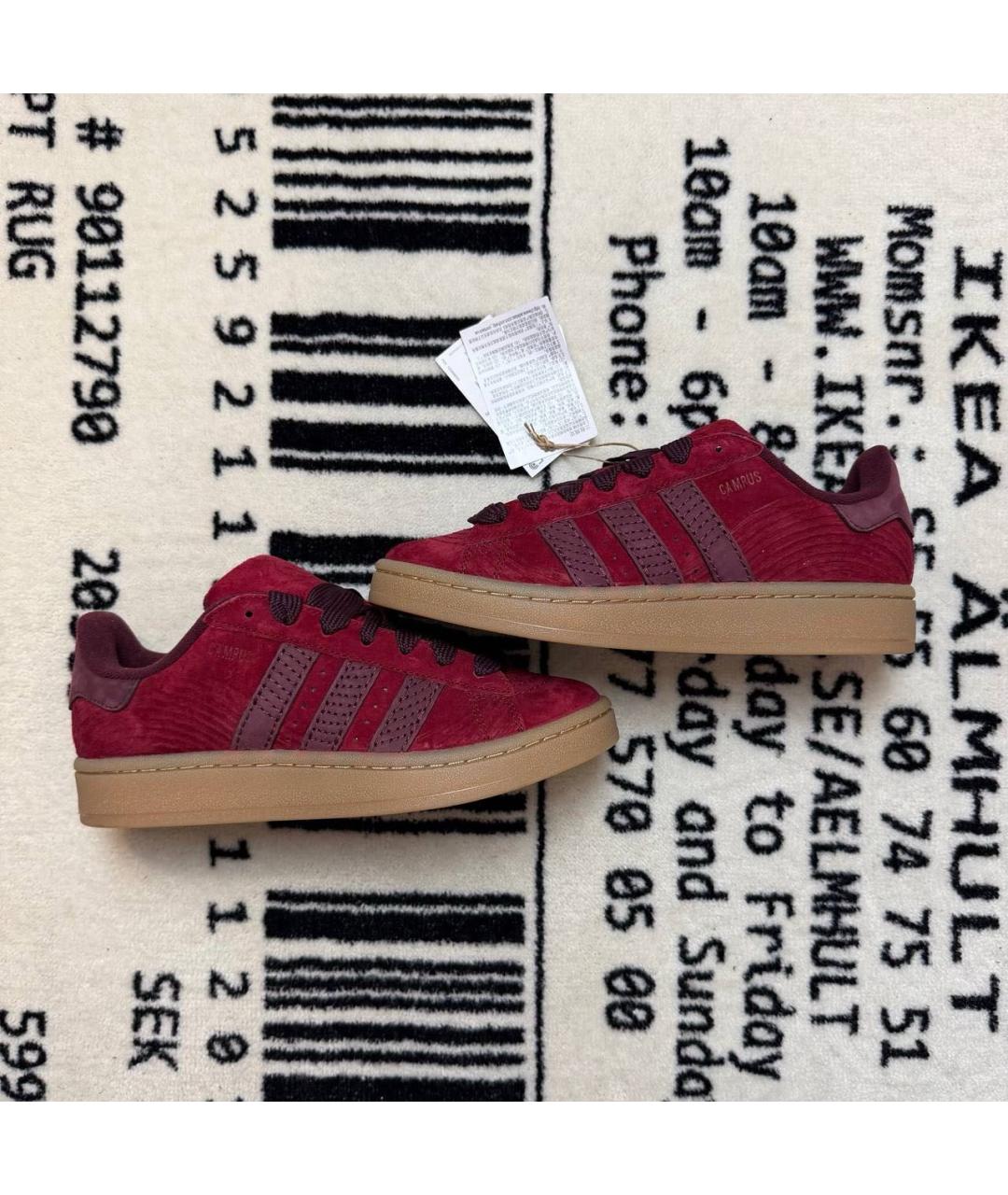 ADIDAS Бордовые кроссовки, фото 6