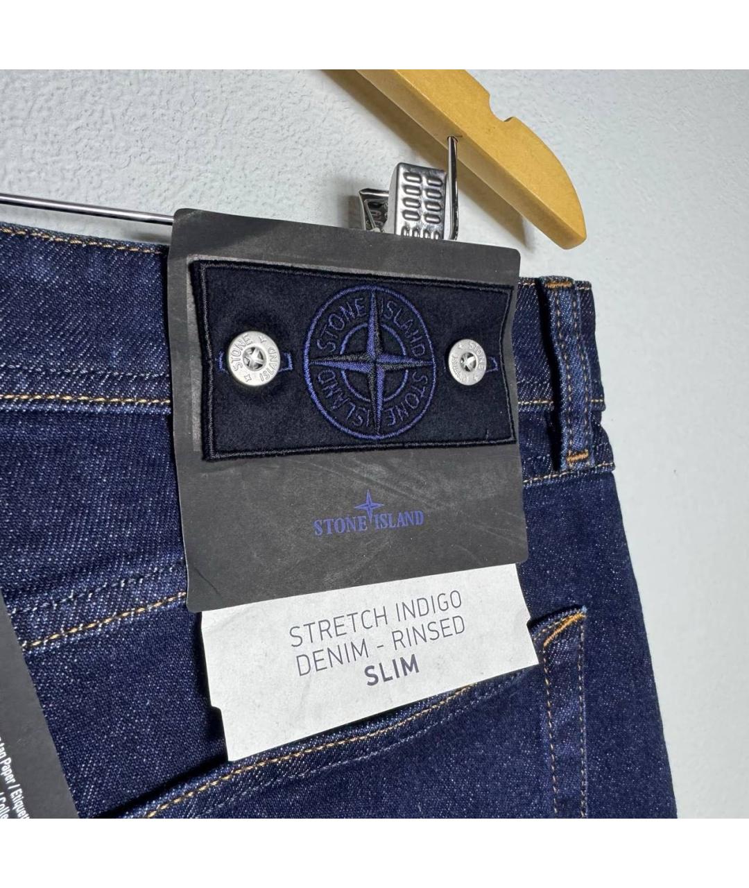 STONE ISLAND Прямые джинсы, фото 5
