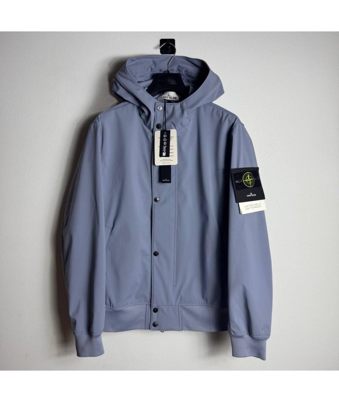 STONE ISLAND Голубая куртка, фото 8