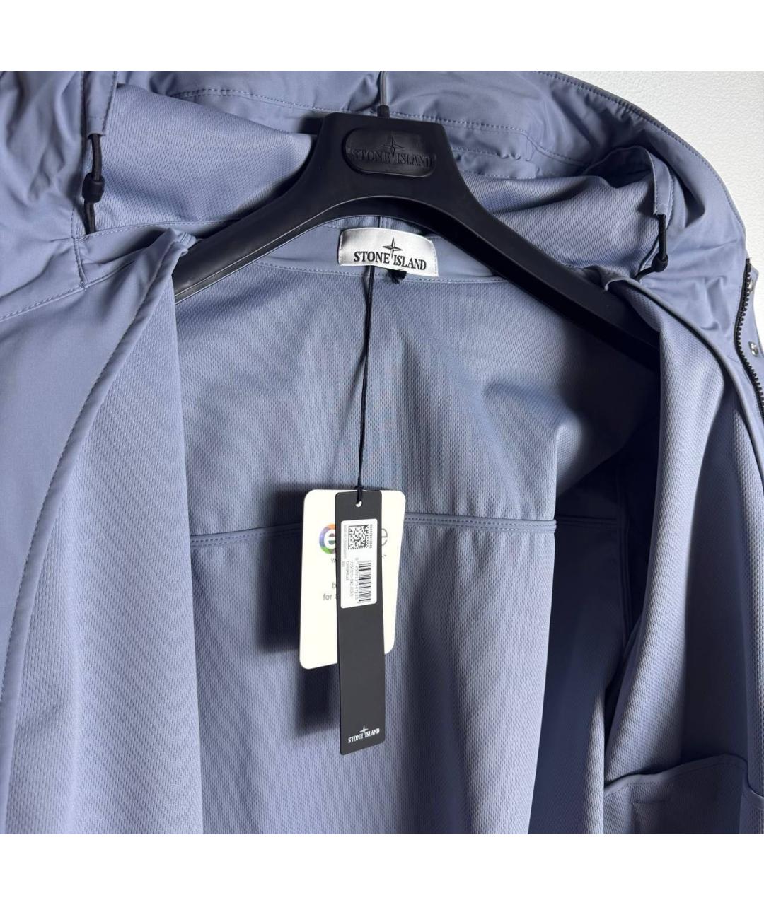 STONE ISLAND Голубая куртка, фото 5