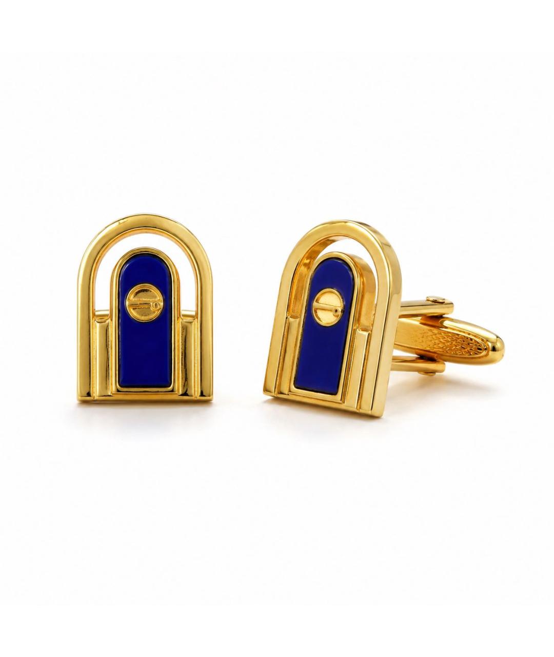 DUNHILL Золотые позолоченные запонки, фото 1