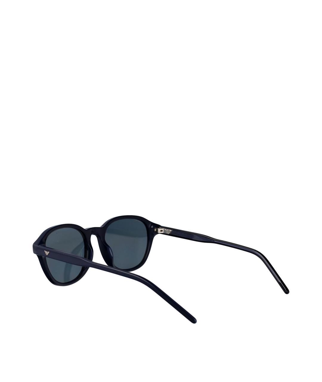 EMPORIO ARMANI Синие солнцезащитные очки, фото 4