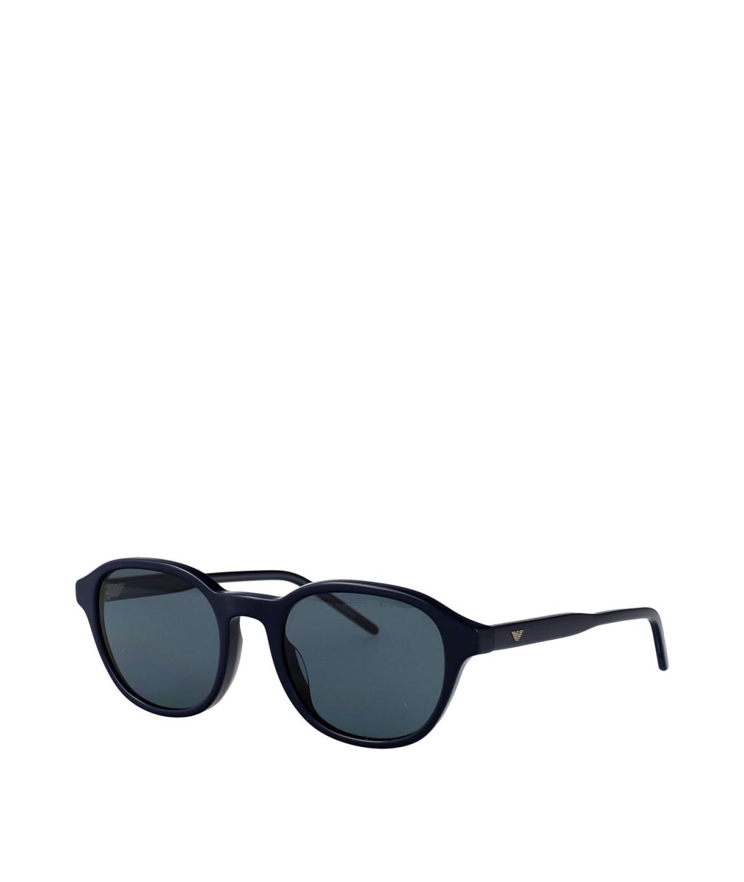 EMPORIO ARMANI Синие солнцезащитные очки, фото 2