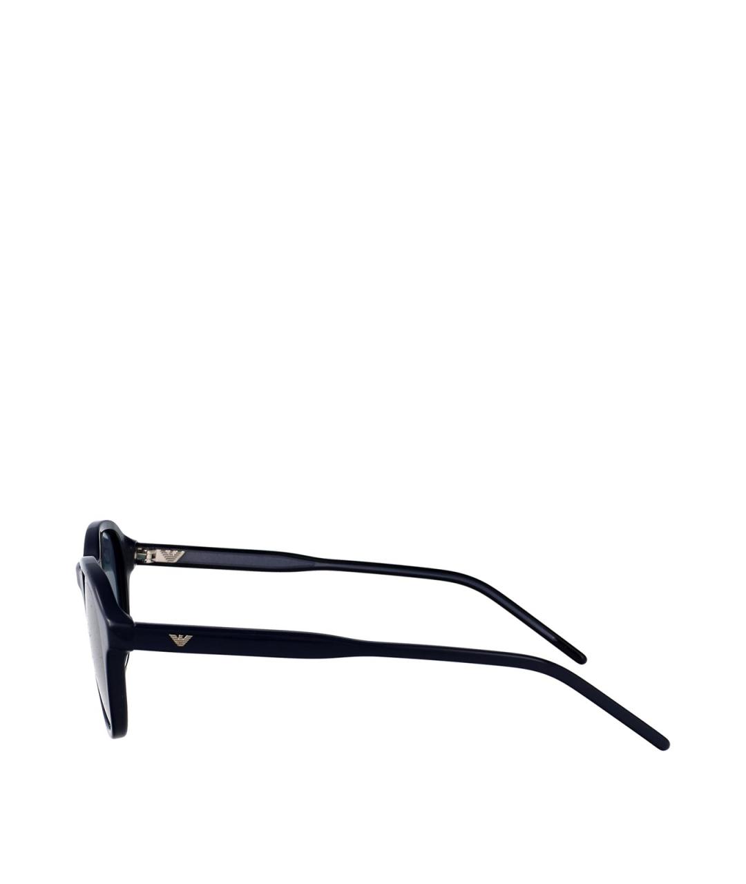 EMPORIO ARMANI Синие солнцезащитные очки, фото 3
