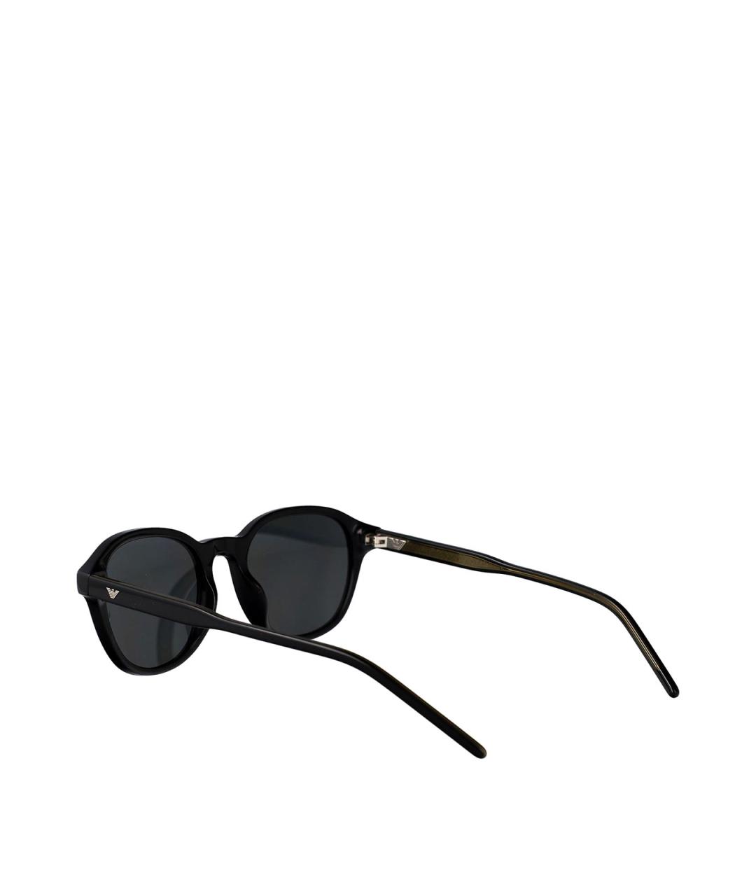 EMPORIO ARMANI Черные солнцезащитные очки, фото 4
