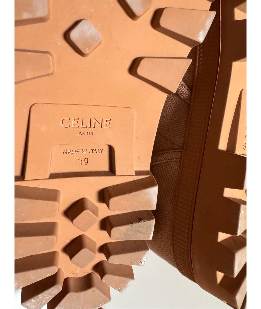 CELINE Текстильные ботинки, фото 7
