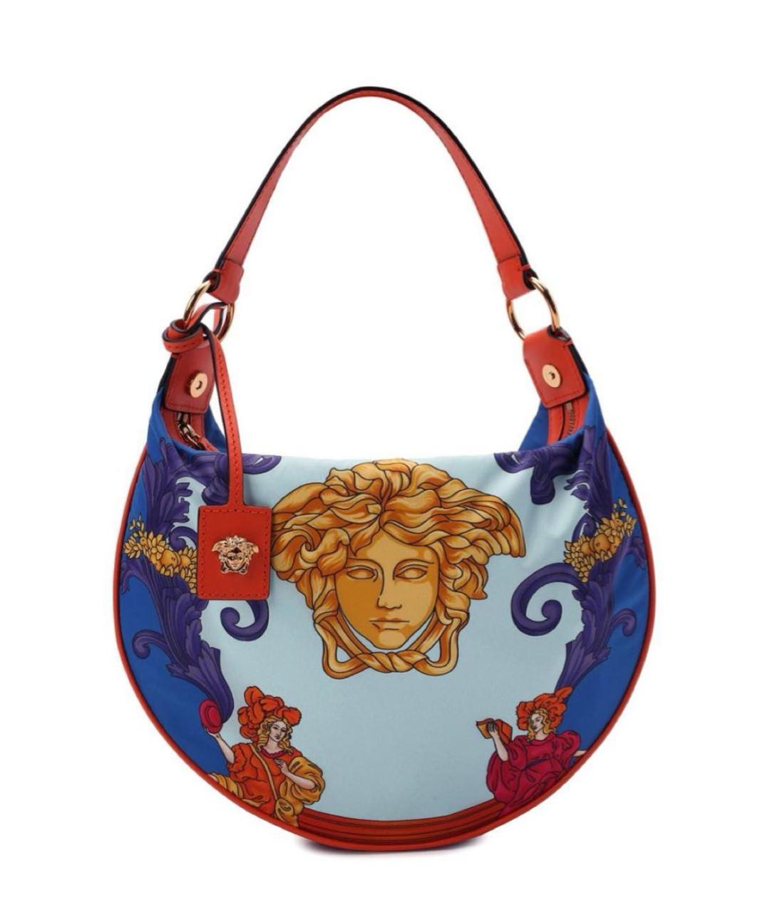 VERSACE Мульти нейлоновая сумка через плечо, фото 1