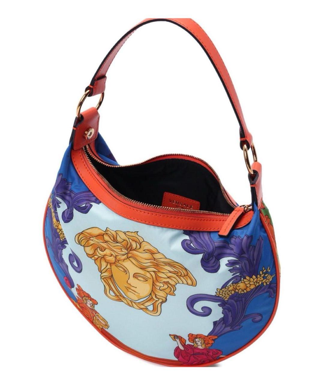 VERSACE Мульти нейлоновая сумка через плечо, фото 4