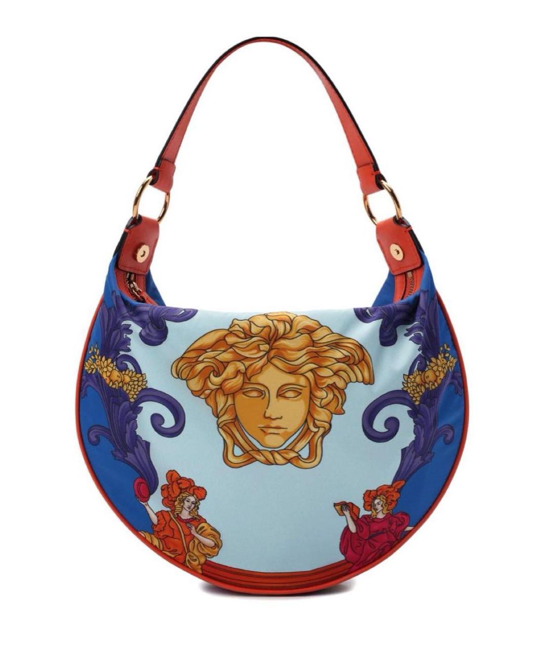 VERSACE Мульти нейлоновая сумка через плечо, фото 2