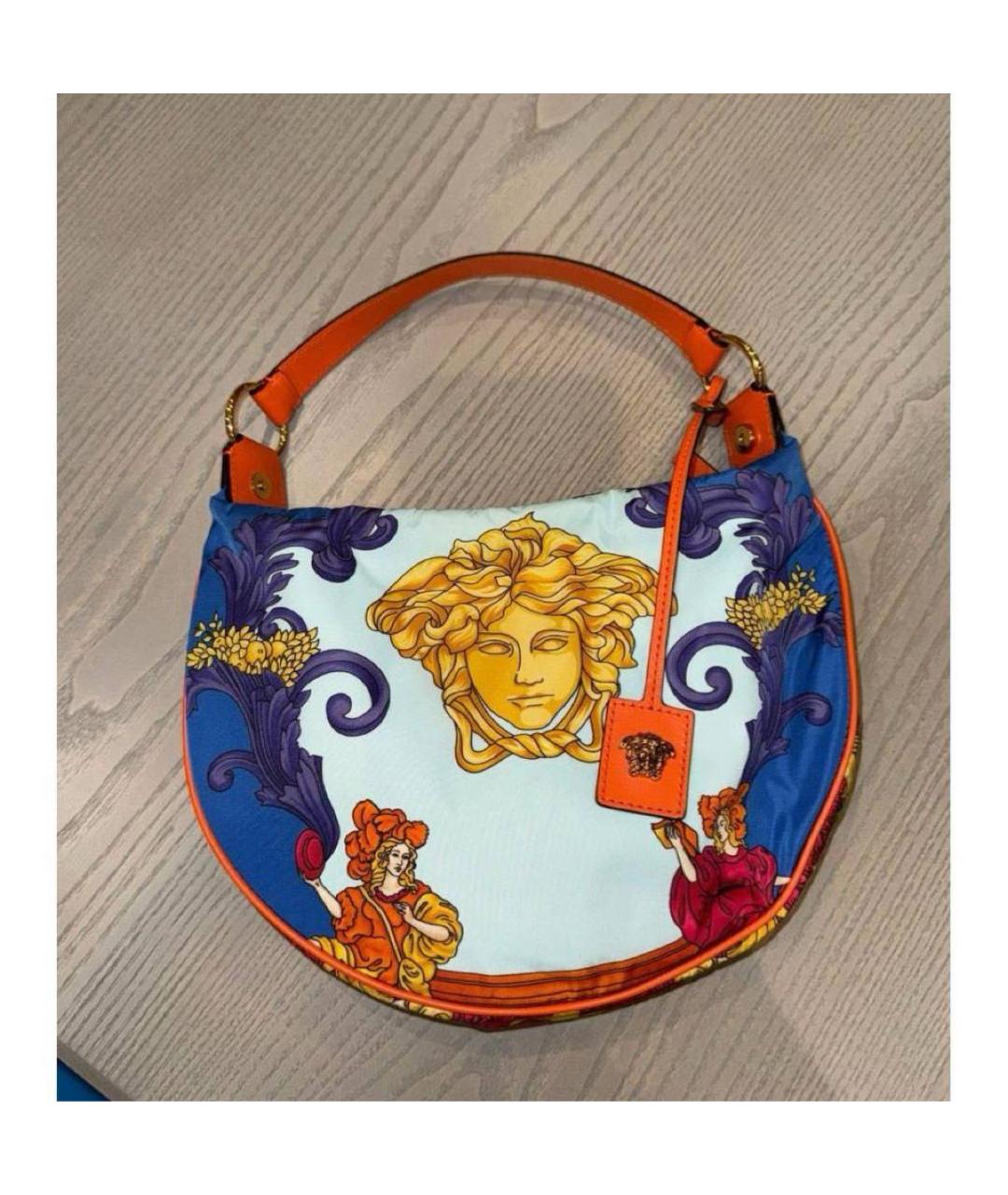 VERSACE Мульти нейлоновая сумка через плечо, фото 3