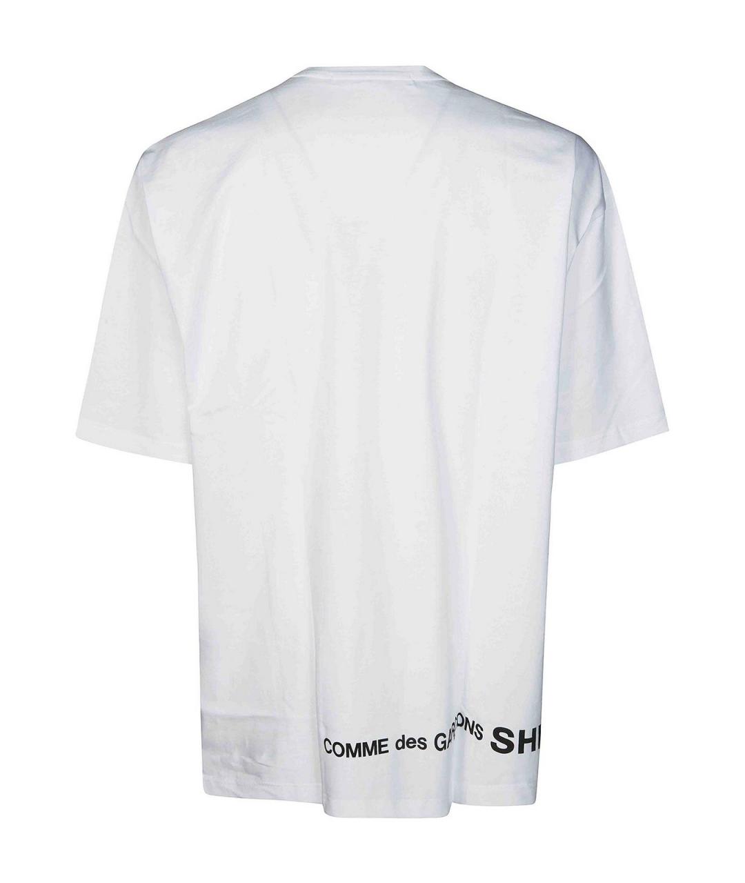 COMME DES GARÇONS Белая футболка, фото 2