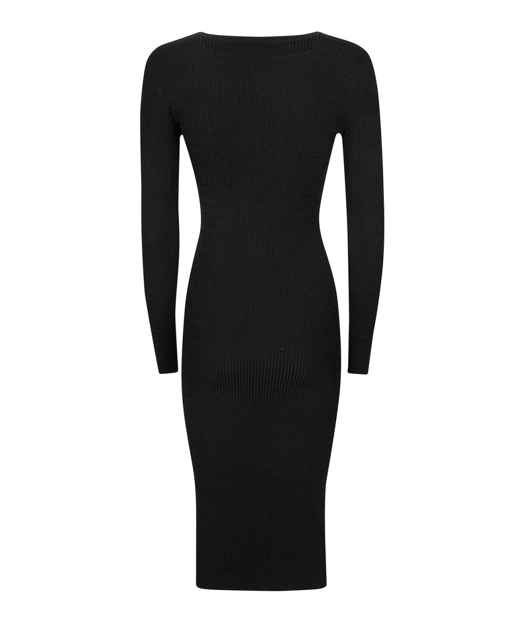 ELISABETTA FRANCHI Черное платье, фото 2