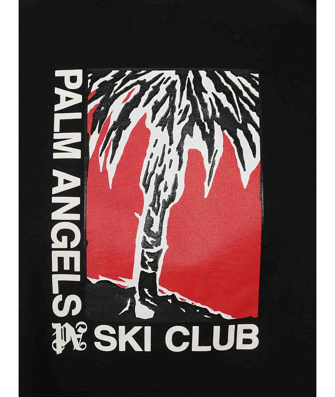 PALM ANGELS Черная футболка, фото 3