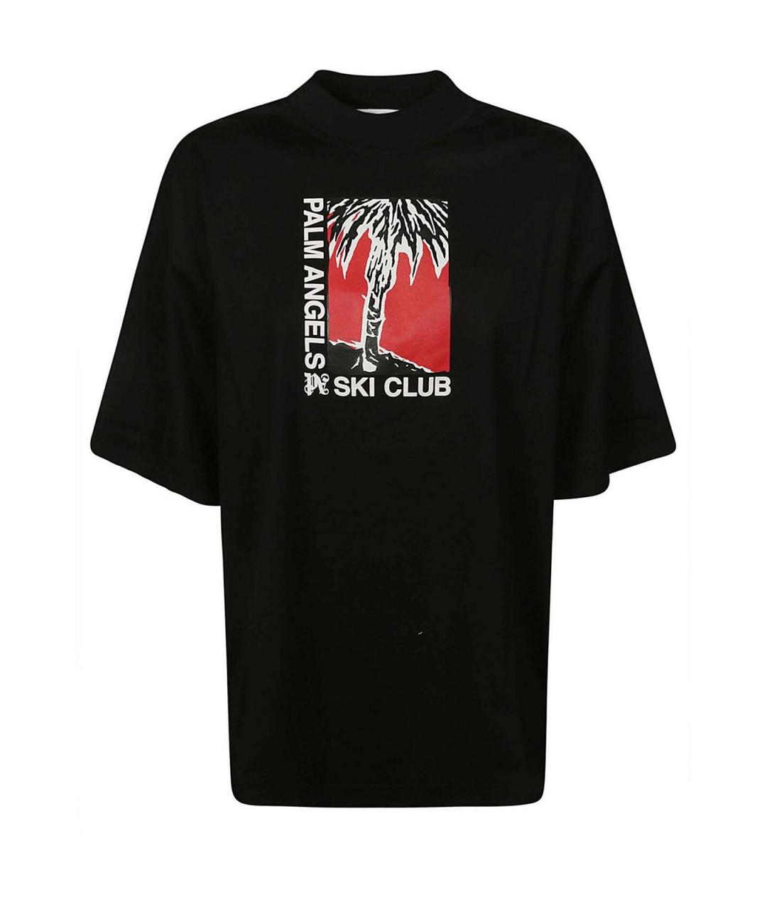 PALM ANGELS Черная футболка, фото 1