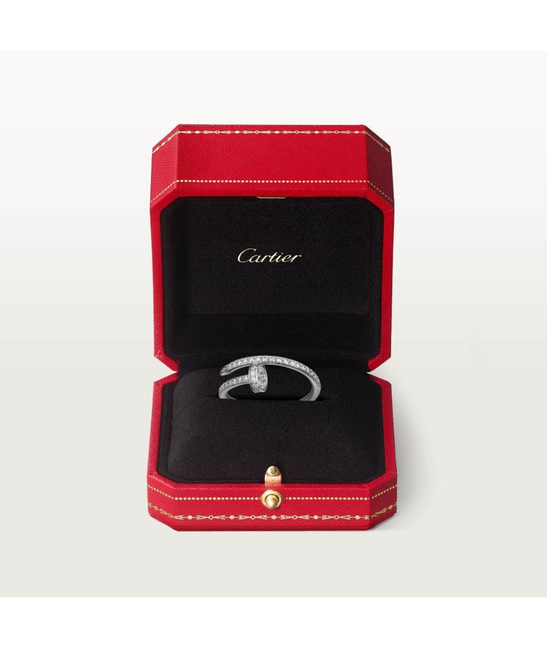 CARTIER Серебряное кольцо из белого золота, фото 3