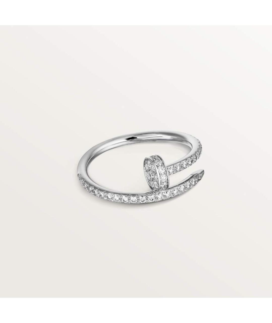 CARTIER Серебряное кольцо из белого золота, фото 4