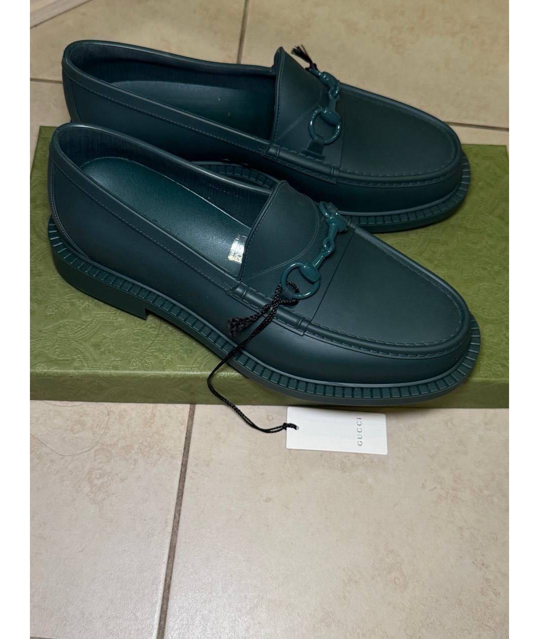 GUCCI Резиновые лоферы, фото 9