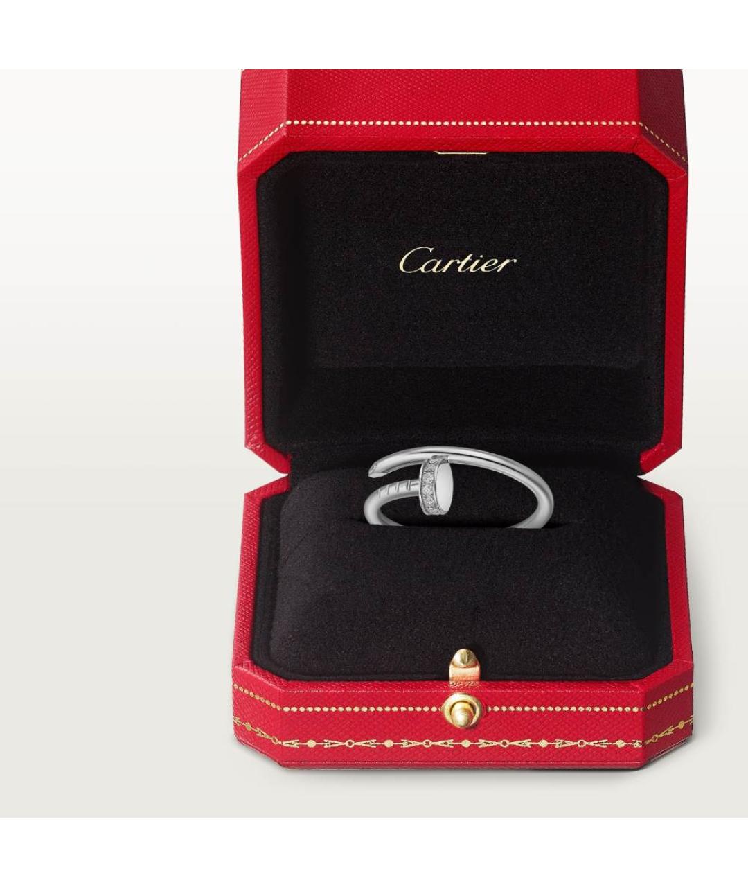 CARTIER Серебряное кольцо из белого золота, фото 3