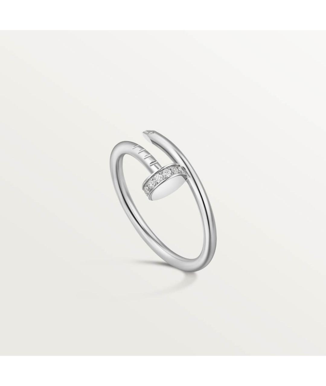 CARTIER Серебряное кольцо из белого золота, фото 4