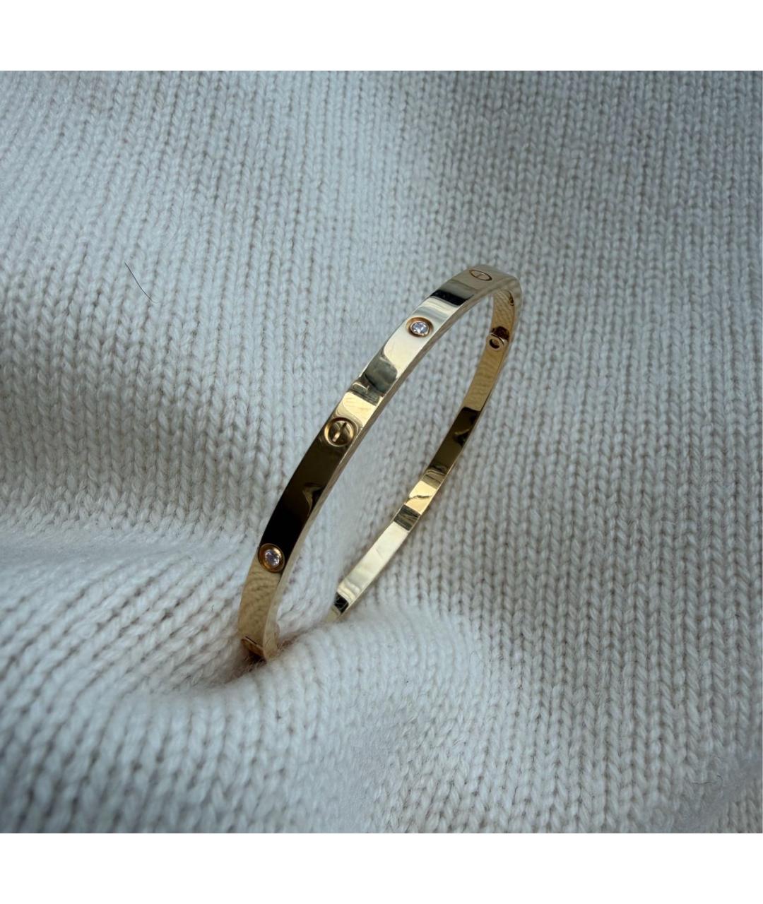 CARTIER Золотой браслет из желтого золота, фото 4