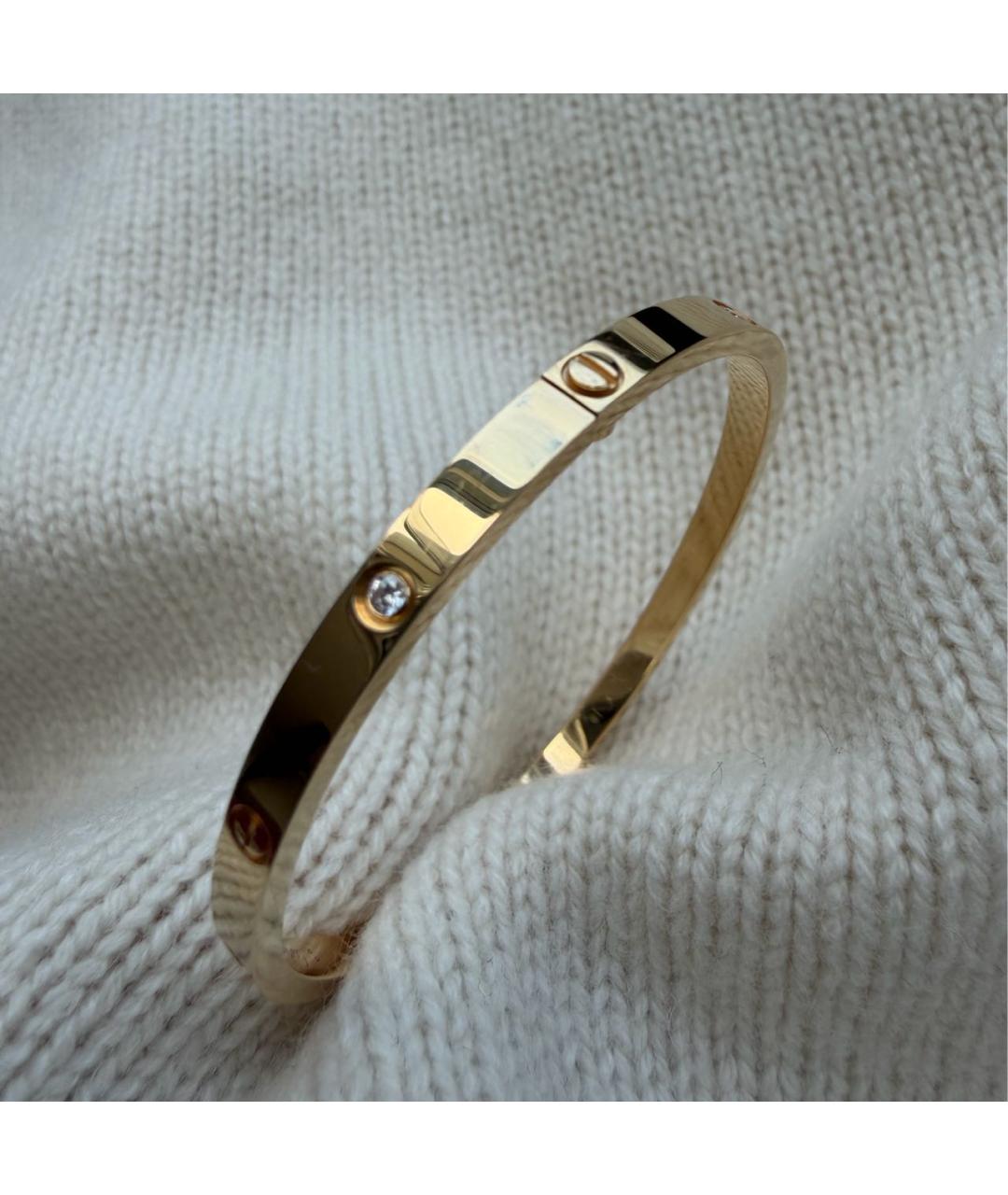 CARTIER Золотой браслет из желтого золота, фото 8