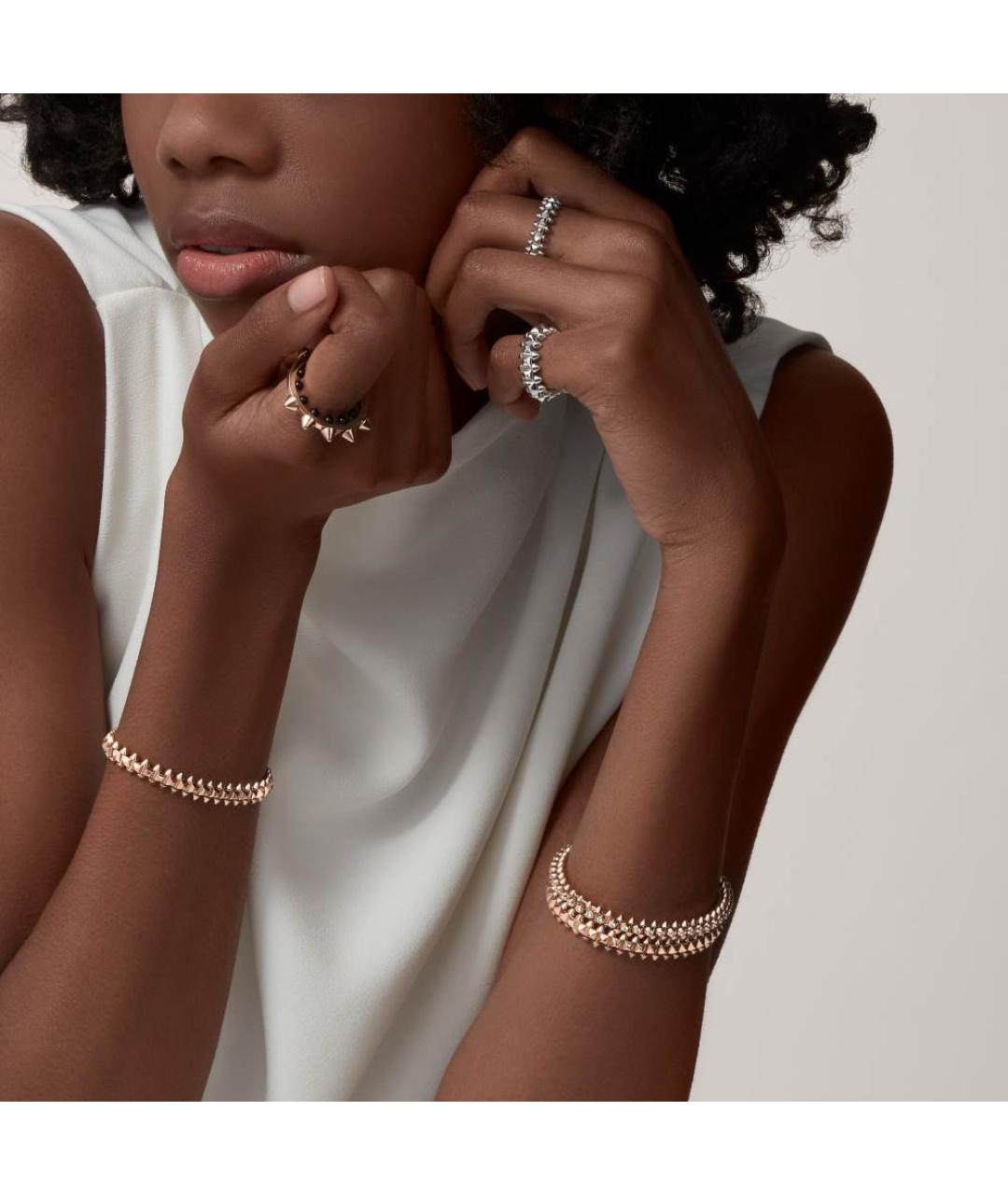 CARTIER Серебряное кольцо из белого золота, фото 2