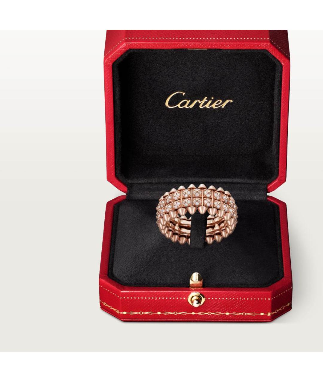 CARTIER Золотое кольцо из розового золота, фото 3
