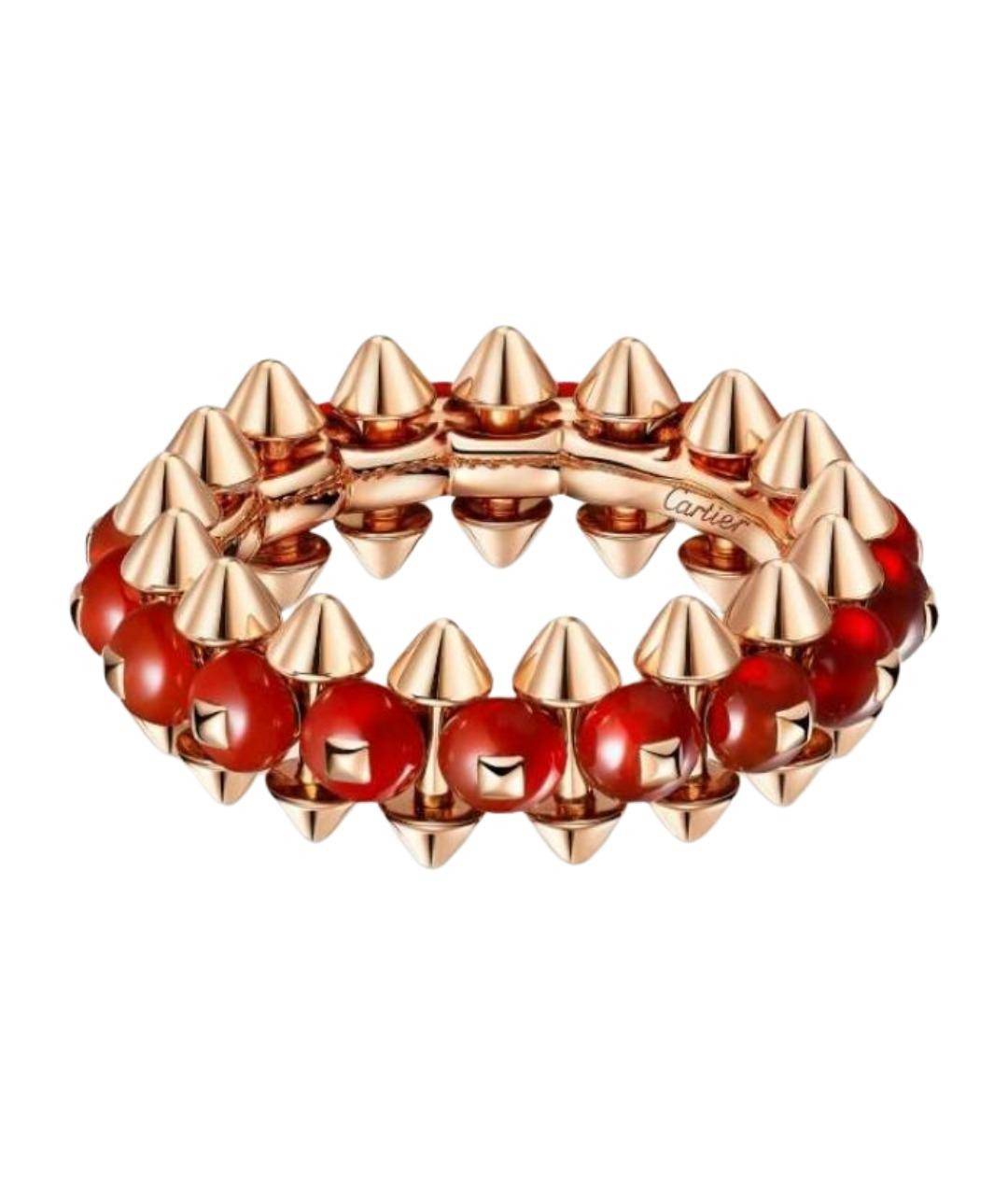 CARTIER Красное кольцо из розового золота, фото 1