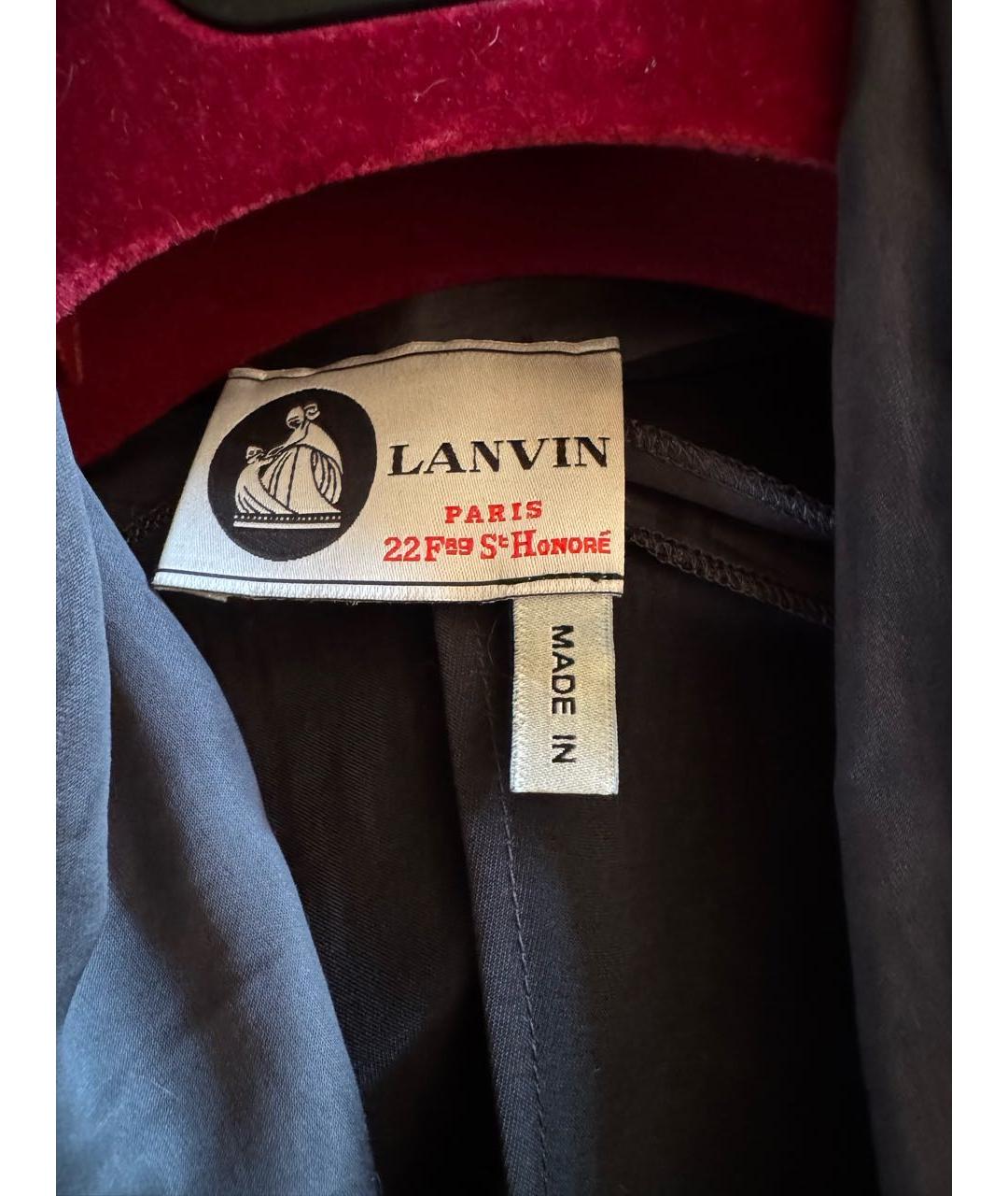 LANVIN Полиэстеровая блузы, фото 4