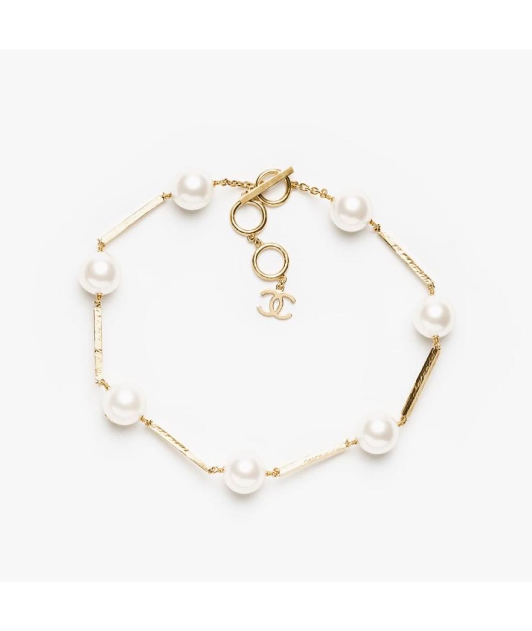 CHANEL Золотое колье, фото 6