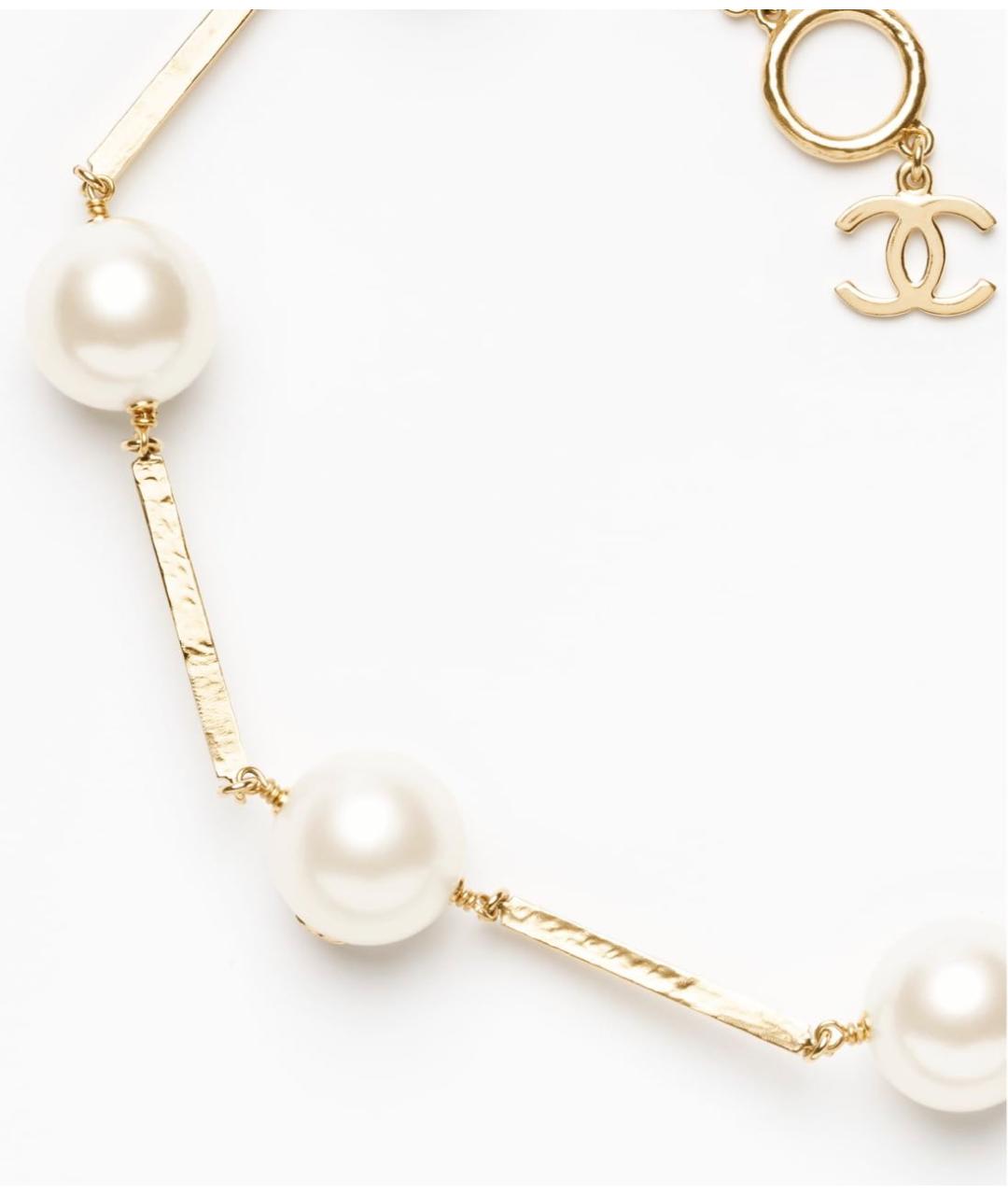 CHANEL Золотое колье, фото 5