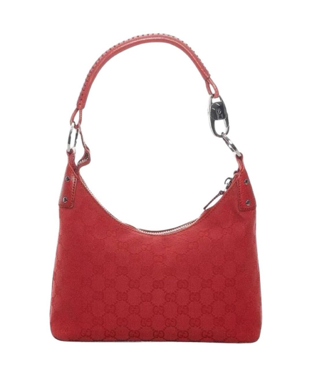 GUCCI Красная сумка с короткими ручками, фото 1