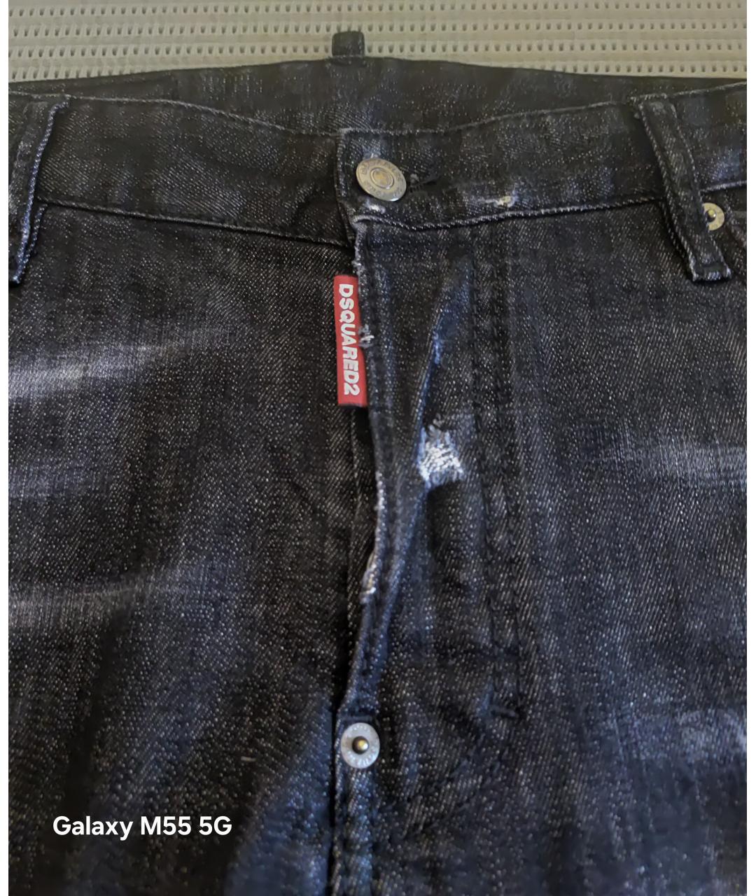 DSQUARED2 Черные хлопковые джинсы скинни, фото 3