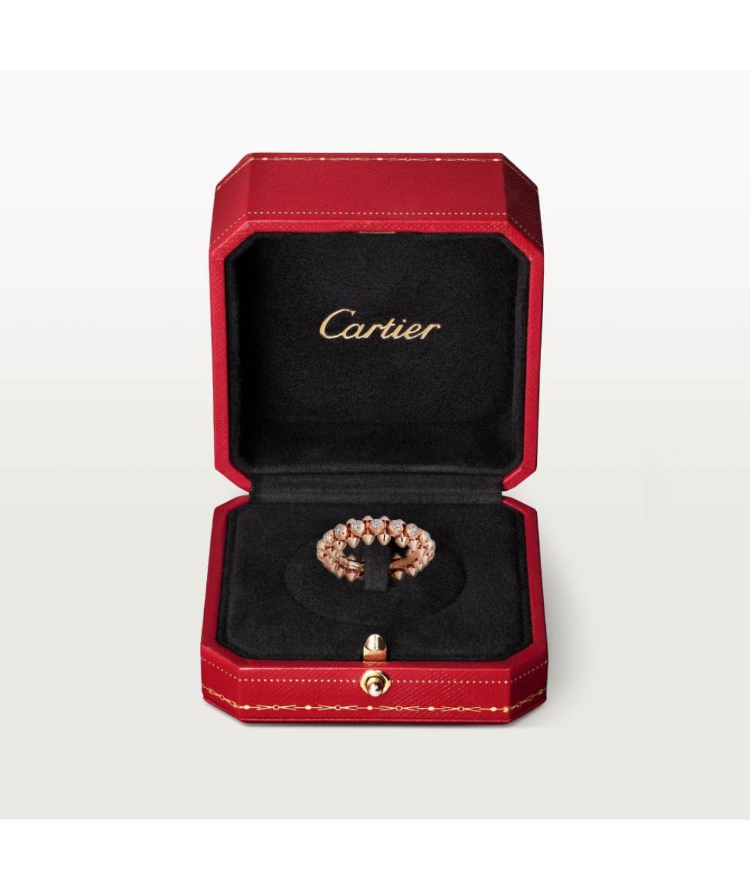 CARTIER Золотое кольцо из розового золота, фото 3
