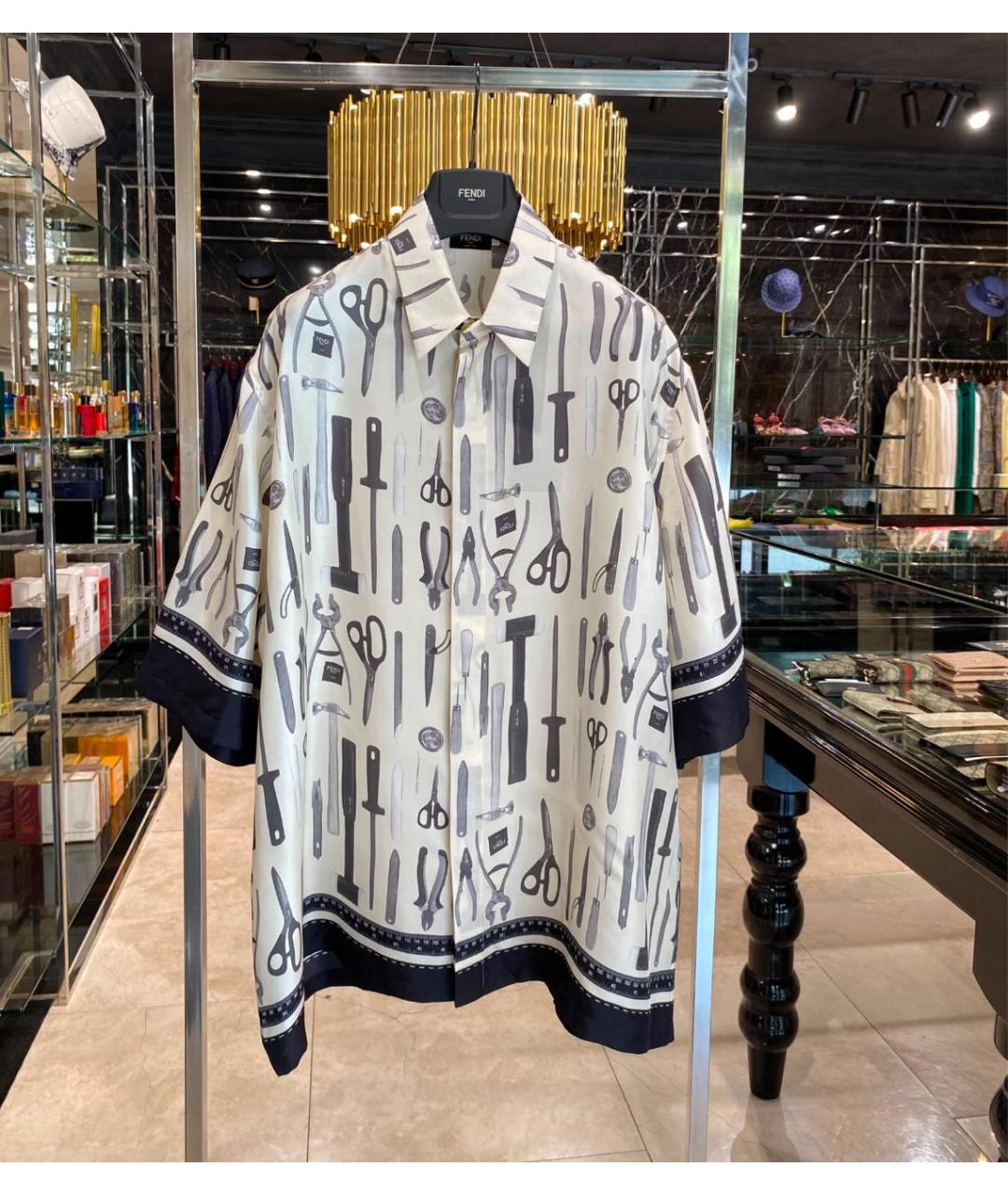 FENDI Кэжуал рубашка, фото 4