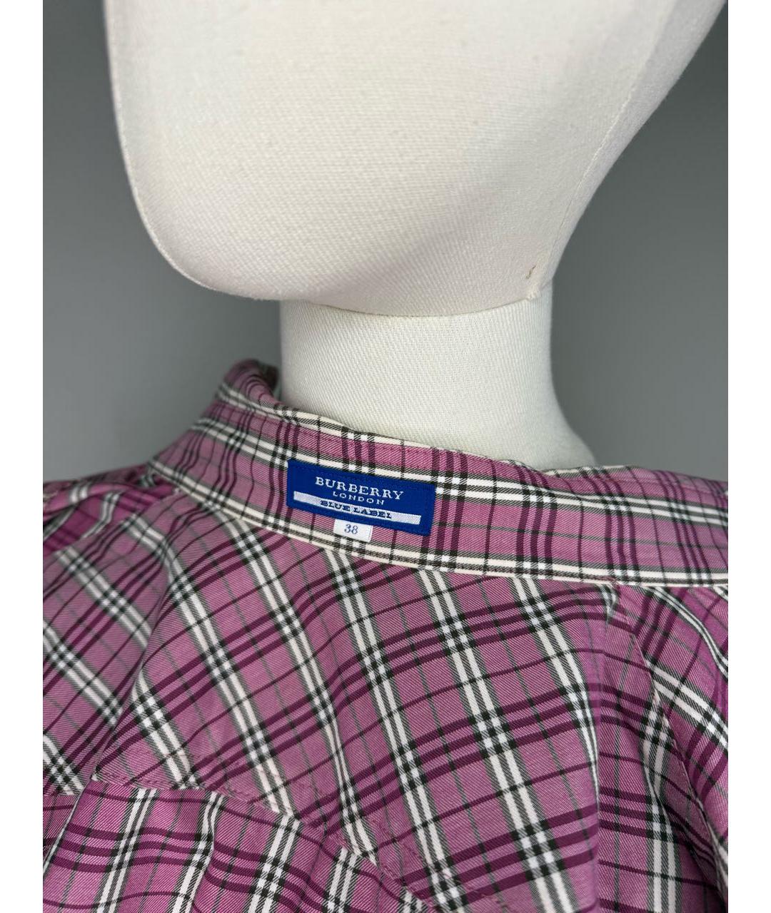 BURBERRY Мульти хлопковая рубашка, фото 5
