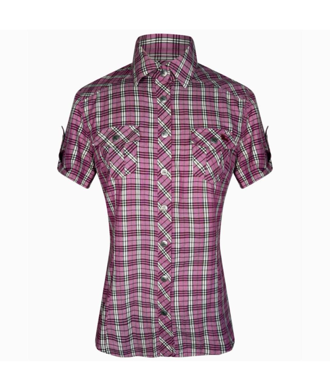BURBERRY Мульти хлопковая рубашка, фото 9