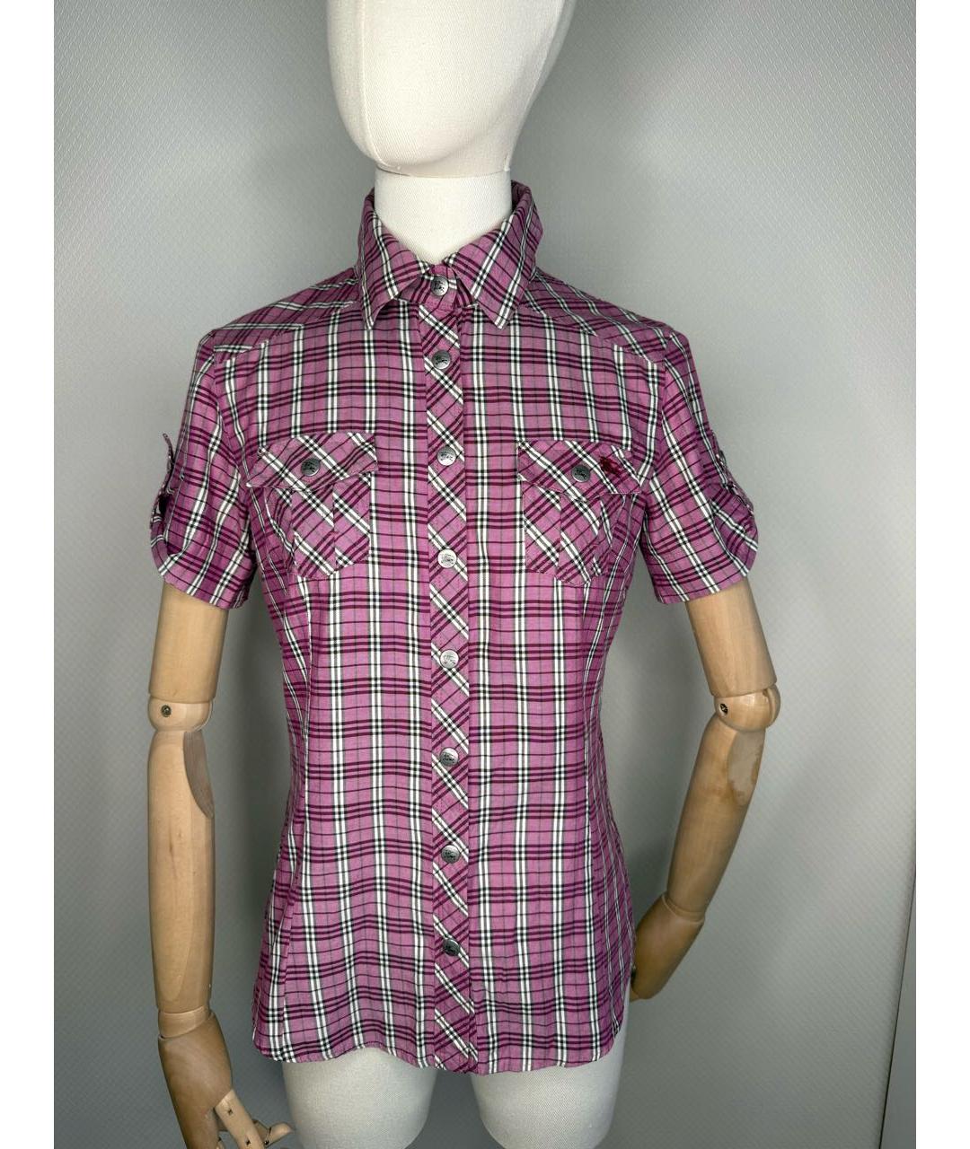 BURBERRY Мульти хлопковая рубашка, фото 2