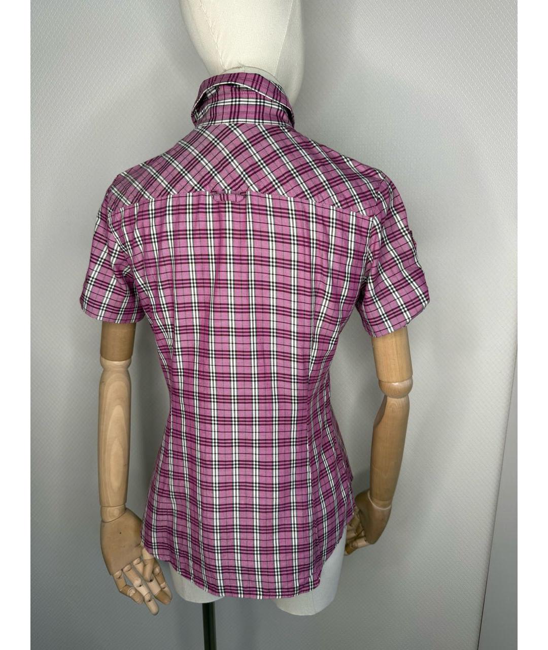 BURBERRY Мульти хлопковая рубашка, фото 4